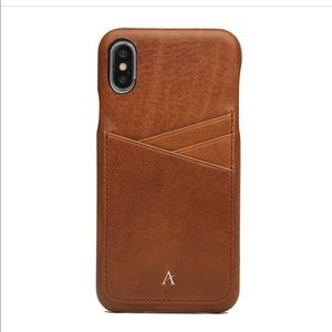 Leather IPhone X Card Case